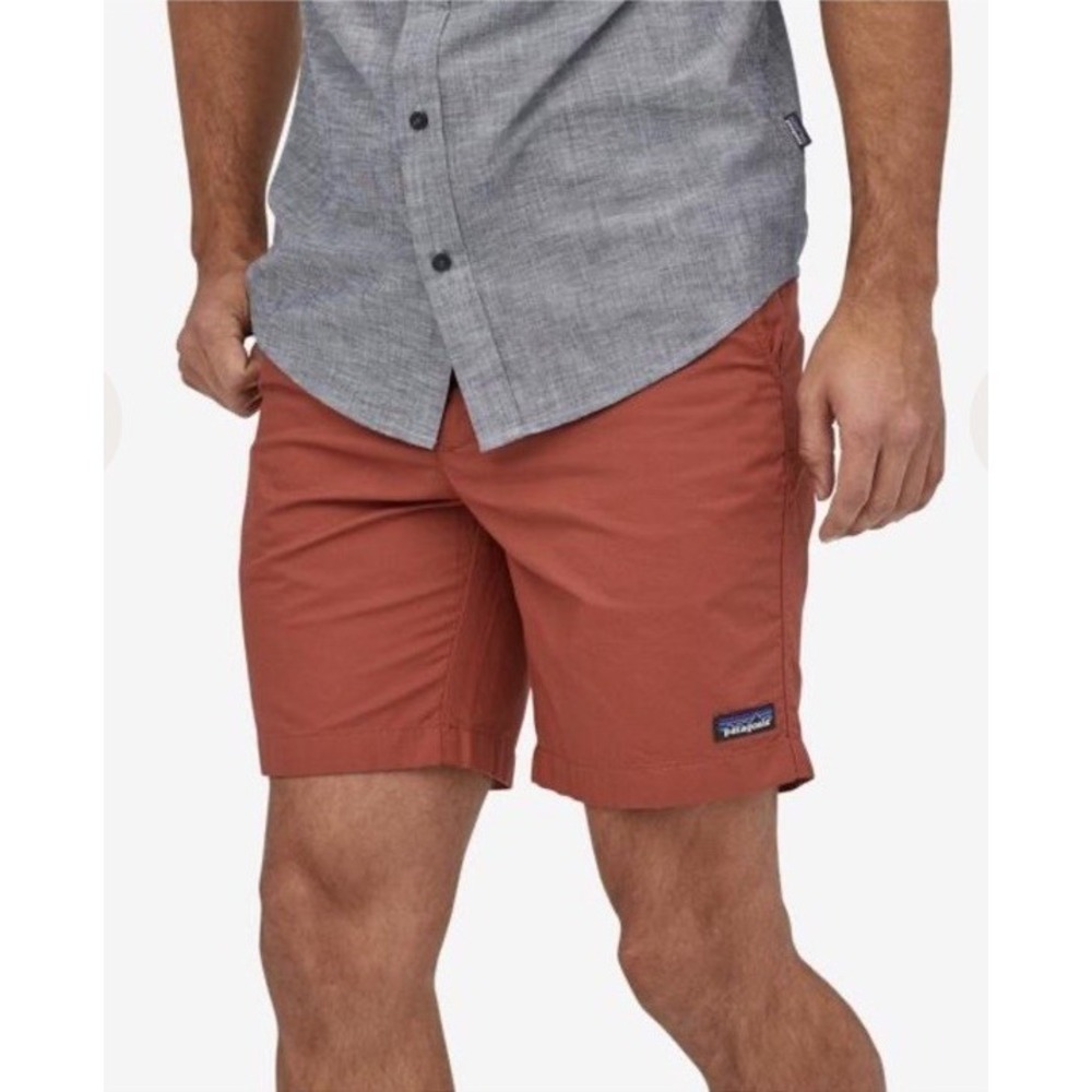 PATAGONIA Men's Lightweight All Wear Hemp Blend Shorts Size 33x8 Red